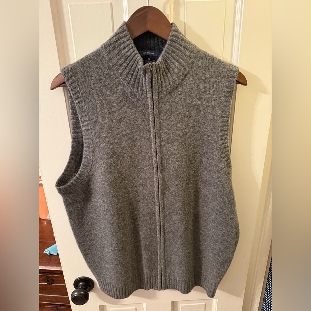 Allen Solly Dark Gray Cashmere Sweater